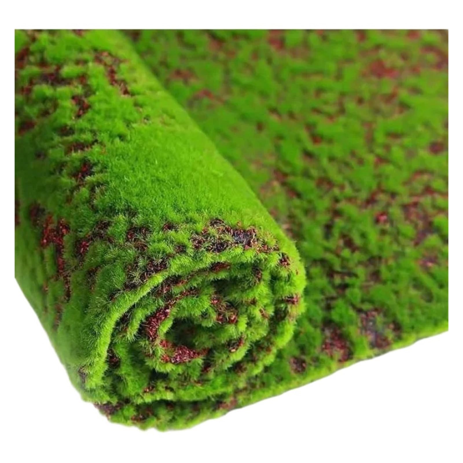 GMGQJST Artificial Grass Artificial Moss Turf Lawn Wall Green Plants DIY Simulation Grass 0.5x0.5m/1x1m Garden Micro Landscape Decor Moss(50cmx50cm)