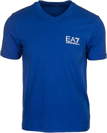 Emporio Armani Polo Shirt EA7 Uomo 3ZPT53PJ03Z Blue CHIARO Size M