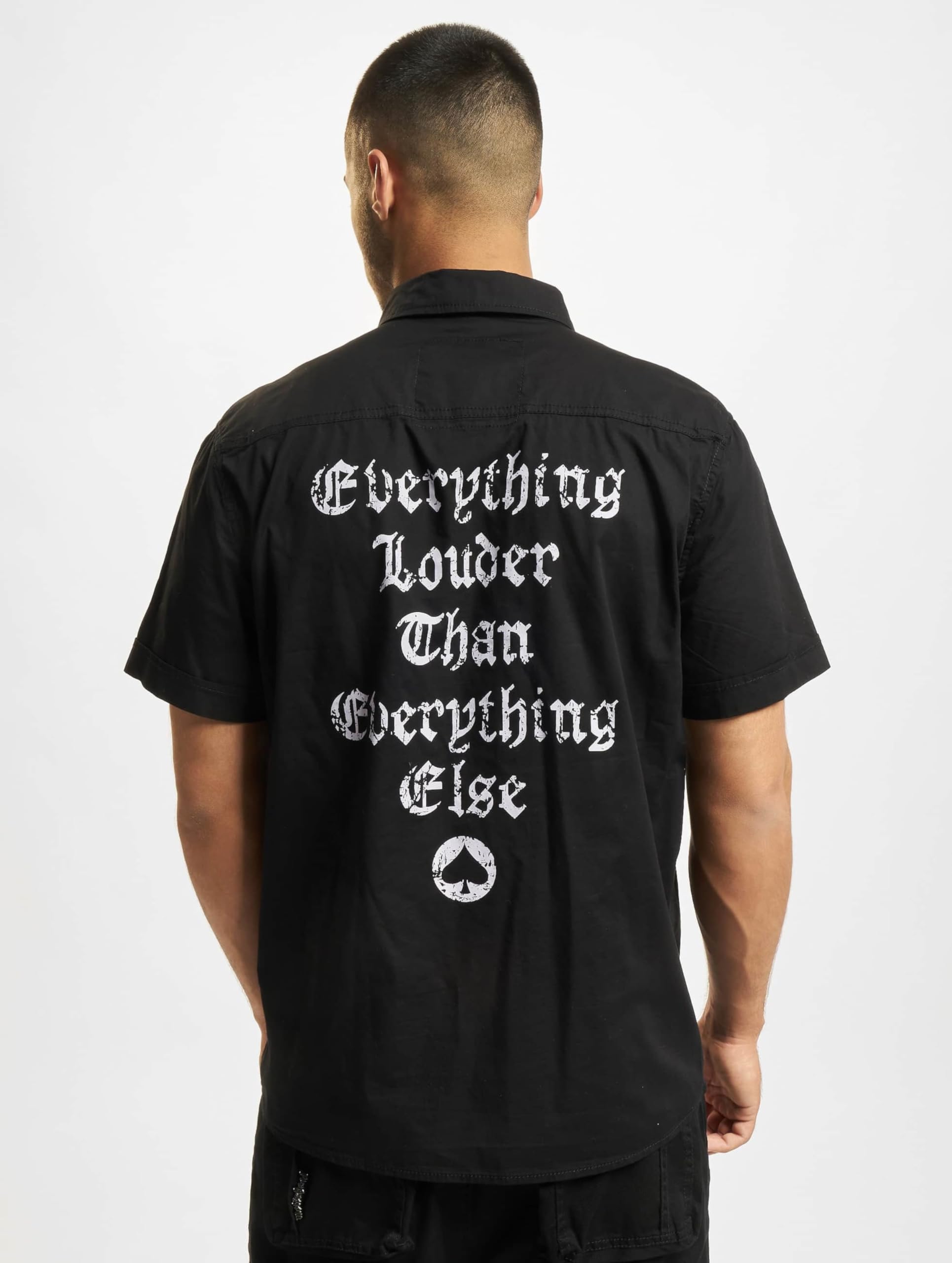 Brandit Motörhead Shirt Short Sleeve Camicia Uomo (Pacco da 1)