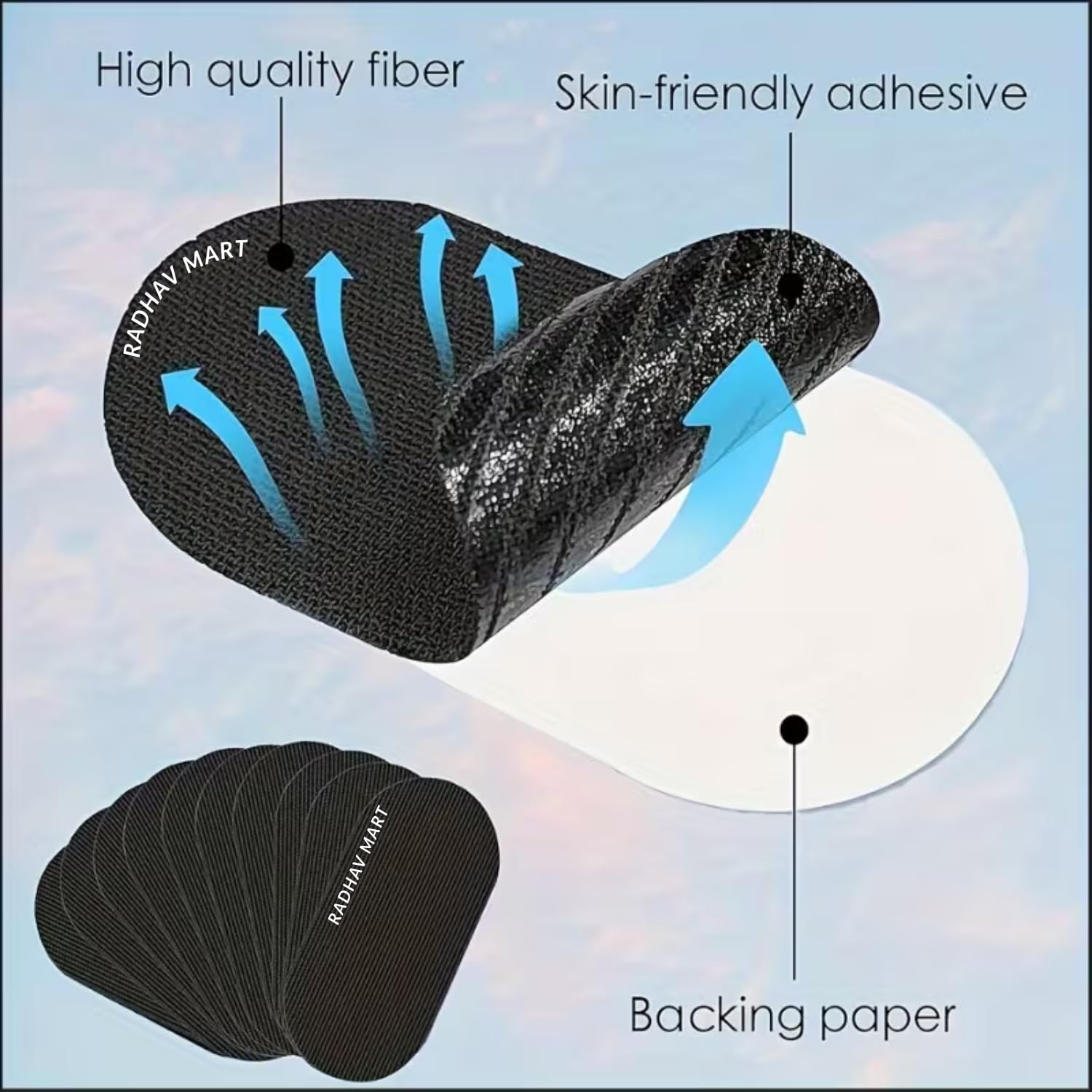 Radhav Mart 30 Pcs Sleep Strips Mouth Tape for Sleeping | Anti-Snoring Strips for Improved Nose Breathing, Reduced Snoring & Restful Sleep | Skin-Friendly Mouth Strips for Kids & Adults (30 Pcs) 3