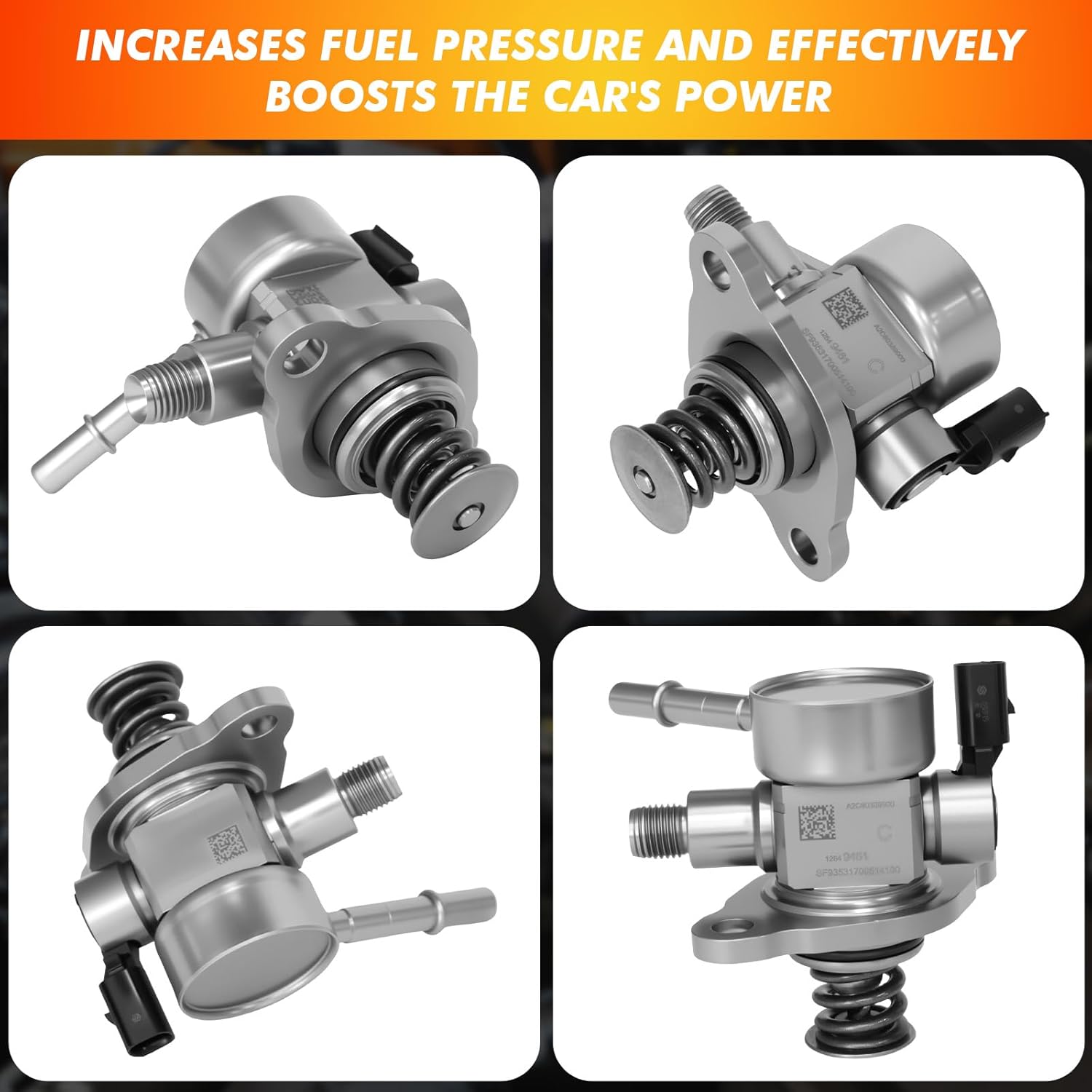 2016-2020 High Pressure Fuel Pump Compatible for Buick Encore 2016-2019, for Chevrolet Cruze 2016-2019, Equinox 2018-2020, Malibu 2016-2020, for GMC Terrain 2018-2020 1.4L 1.5L L4, Replace 12682079