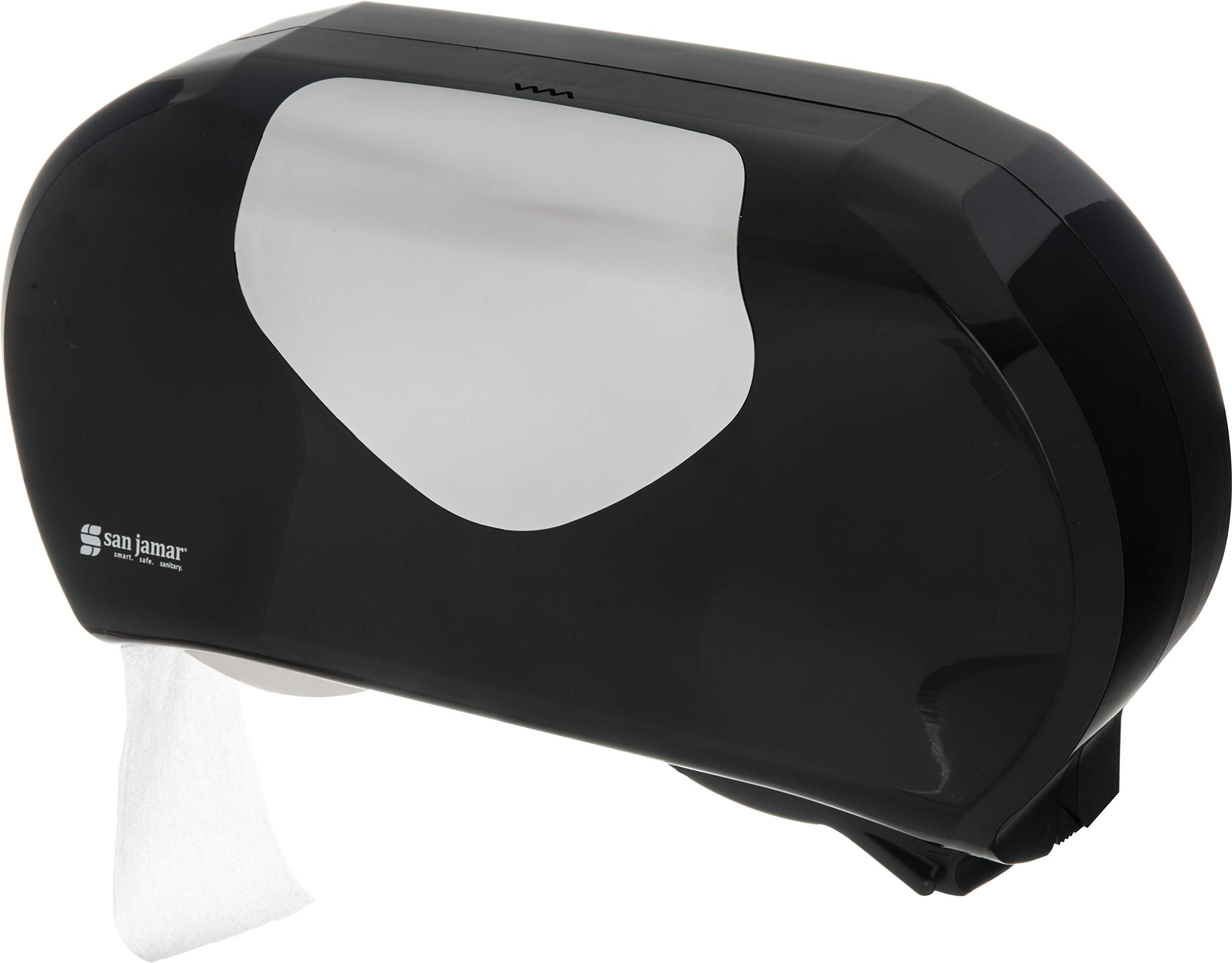 San Jamar R4070BKSS Twin 9" JBT, Black/Stainless Look