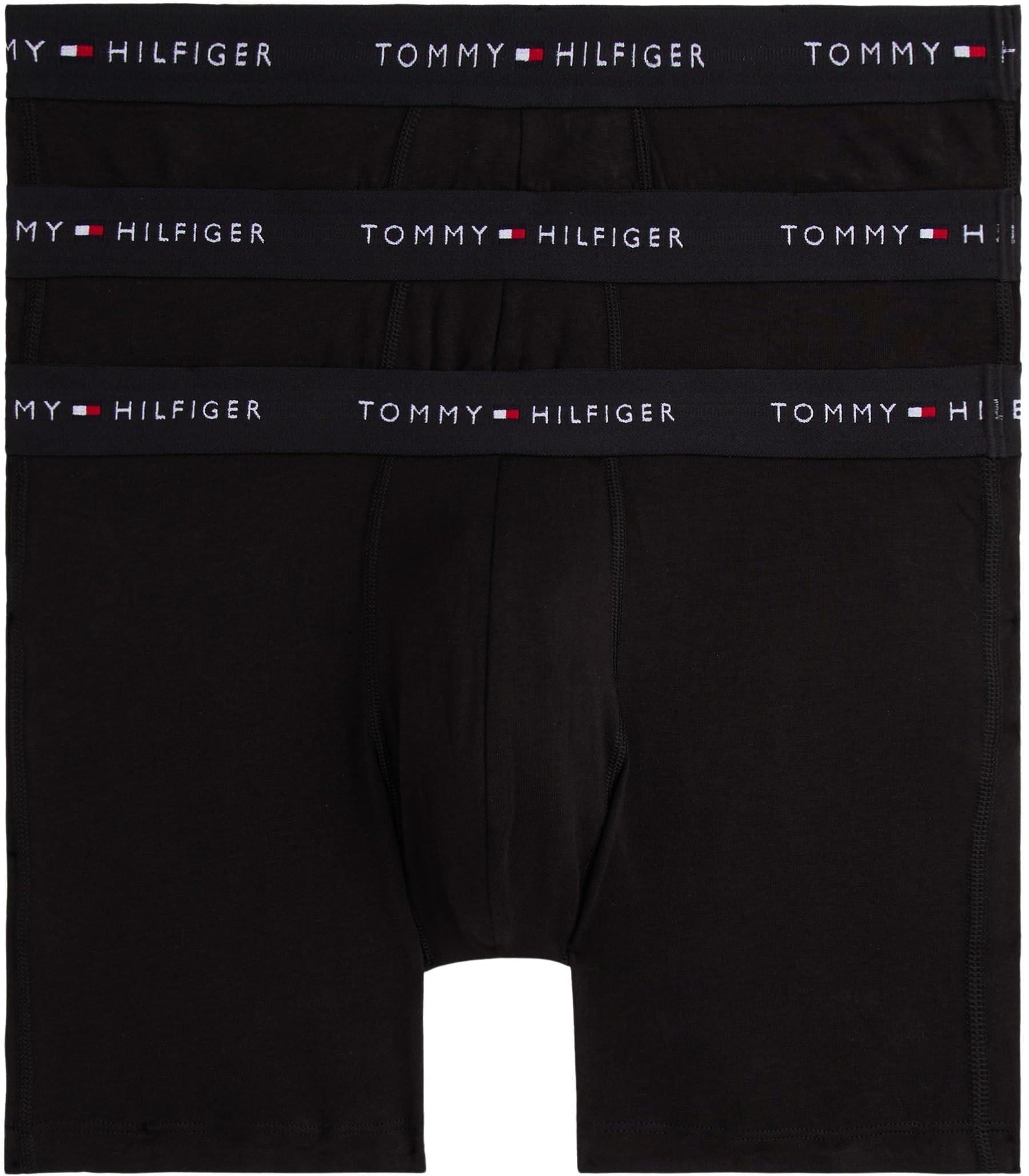 Tommy Hilfiger Herren 3er Pack Unterhosen Boxer Briefs Unterwäsche