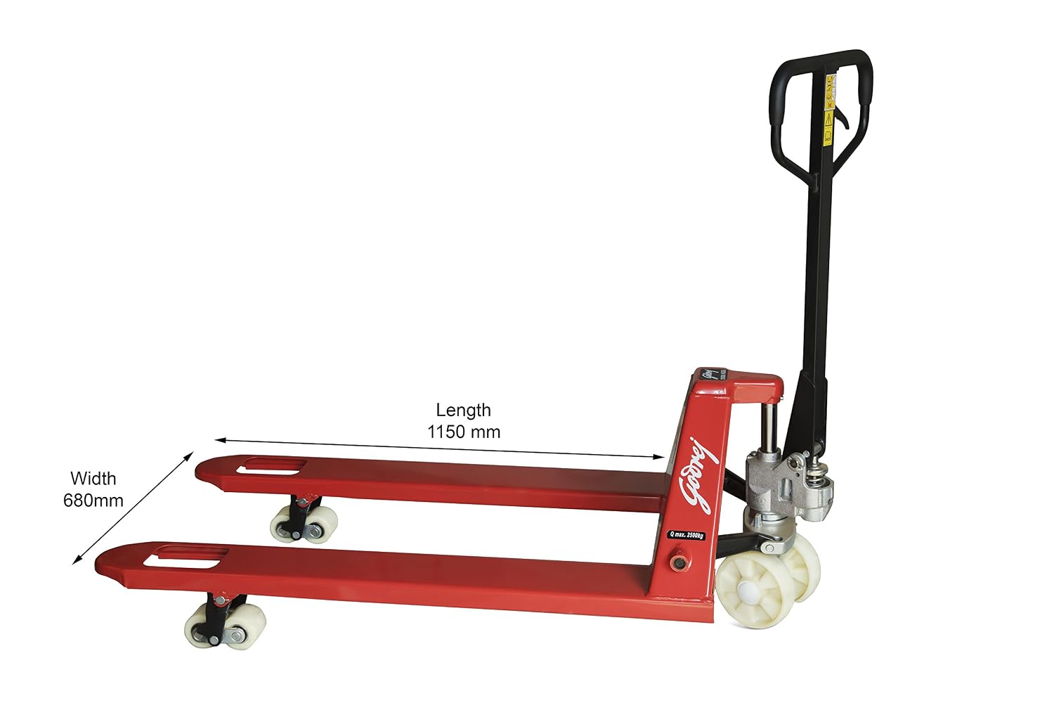 Godrej Hand Pallet Truck GPT 2500 W NT Amazon.in Industrial & Scientific