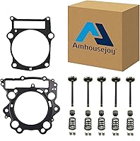 Vista 1 de Amhousejoy Kit de válvula de escape de admisión de cilindro para Yamaha Raptor 660R YFM660R 4X4 2001 2002 2003 2004 2005