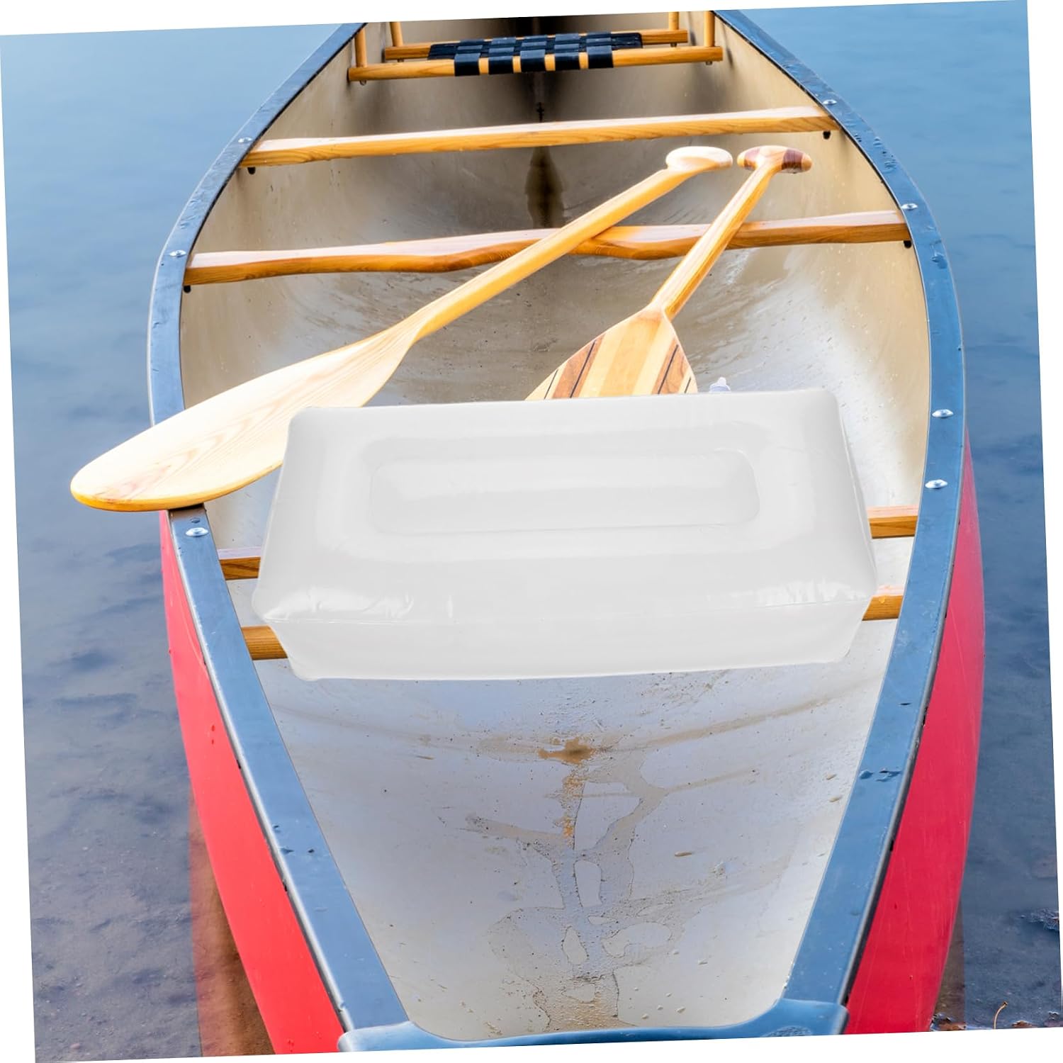 Thick PVC Inflatable Boat Seat Cushion Kayak Replacement Seat Padded Back for Boating Accessories
