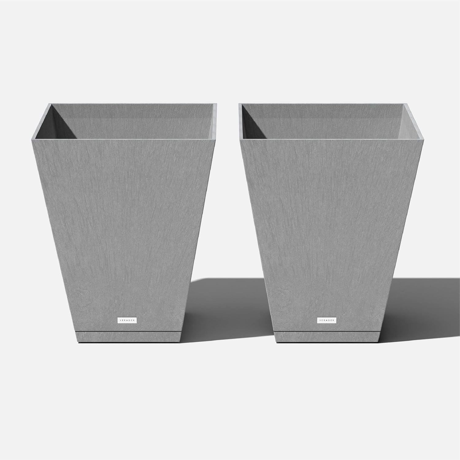 Veradek Pure Series Nobleton 22" Planter Tray (2 Pack)