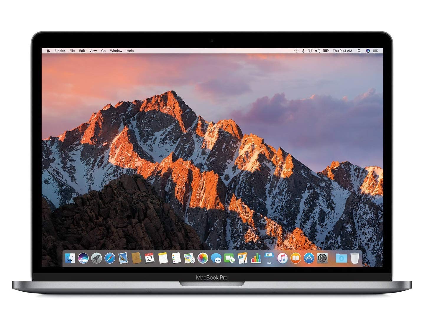 Apple 13in MacBook Pro, Retina Display, 2.3GHz Intel Core i5 Dual Core, 8GB  RAM, 128GB SSD, Space Grey, MPXQ2LL/A (Renewed)