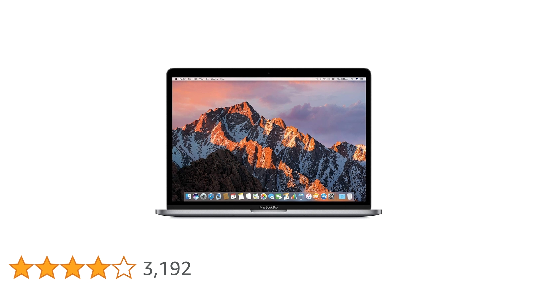 2017 Apple MacBook Pro with 2.3GHz Intel Core i5 (13-inch, 8GB RAM