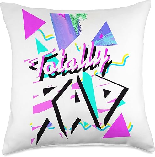 Totally-Rad-Tiger-Stripe Throw Pillow, 18x18, Multicolor
