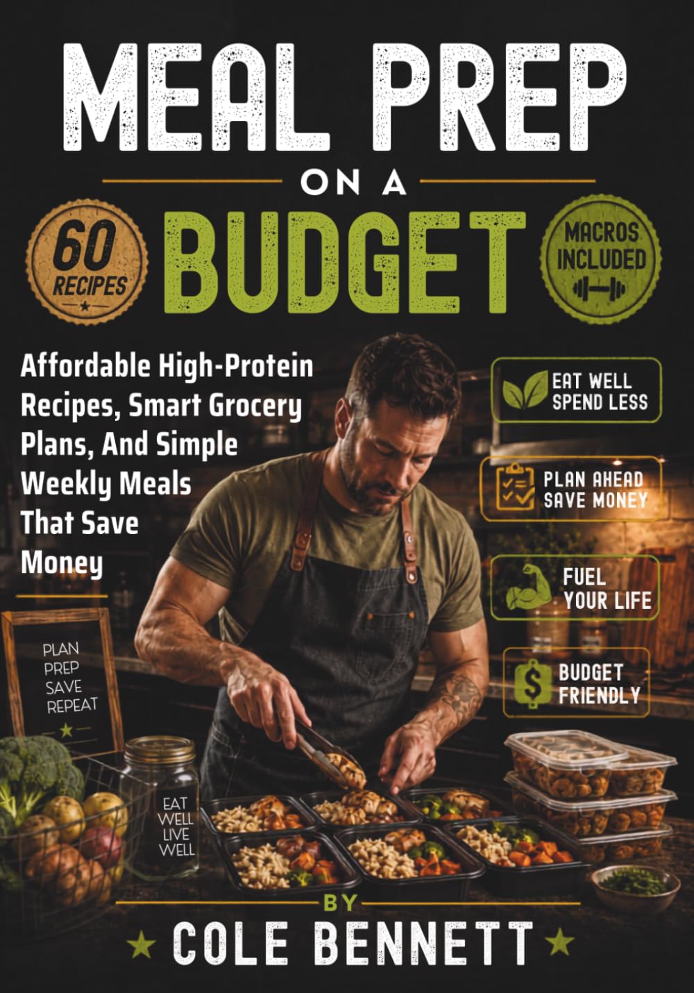 MEAL PREP ON A BUDGET: Affordable High-Protein Recipes, Smart Grocery Plans, And Simple Weekly Meals That Save Money (BEAU LYONS KITCHEN)