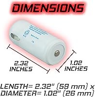 Vista 3 de Banshee Nueva batería de mayor capacidad 800mAh 72000 para Welch Allyn 2.5V