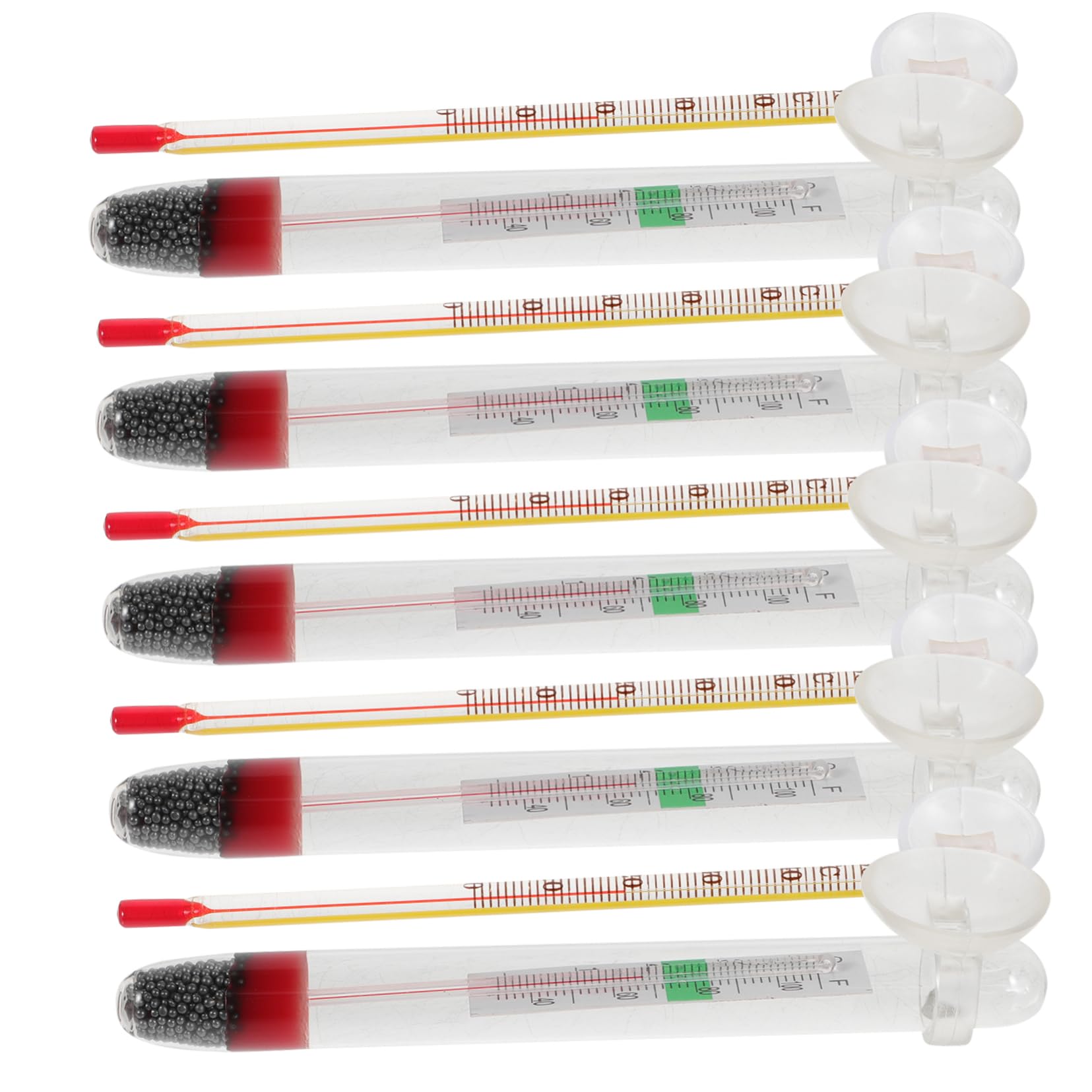 ifundom 2 Set Termometro Per Acquari Accessori Temperatura Profondo Termometri Digitali Termometro Per Vasca Acquario Termometro Del Serbatoio Del Pesce Bicchiere 10 Pezzi*2