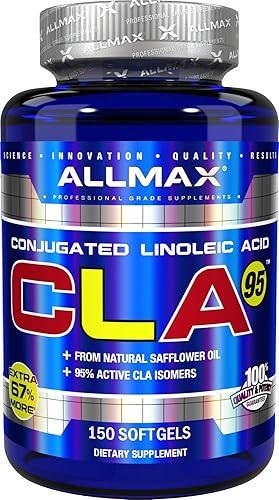 ALLMAX Nutrition CLA95 1000 mg 150 cápsulas blandas ALLMAX Nutrition CLA95 1000 mg 150 cápsulas blandas