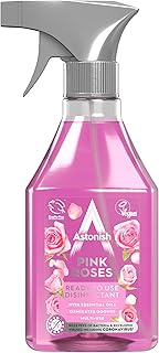 Vegan Disinfectant Spray, Ready To Use, Virus And Germ Killing, 550ml, Pink Roses