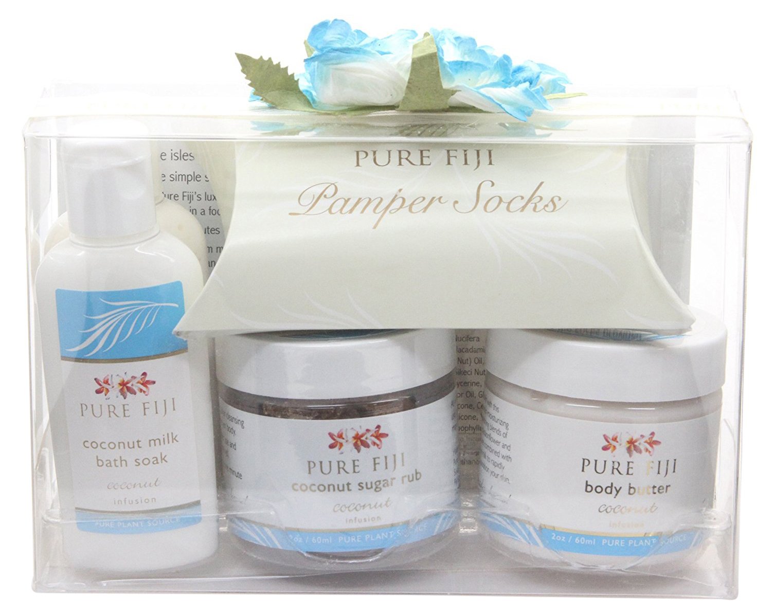 Amazon.com : PURE FIJI Pedicure Box, Coconut : Pedicure Kits