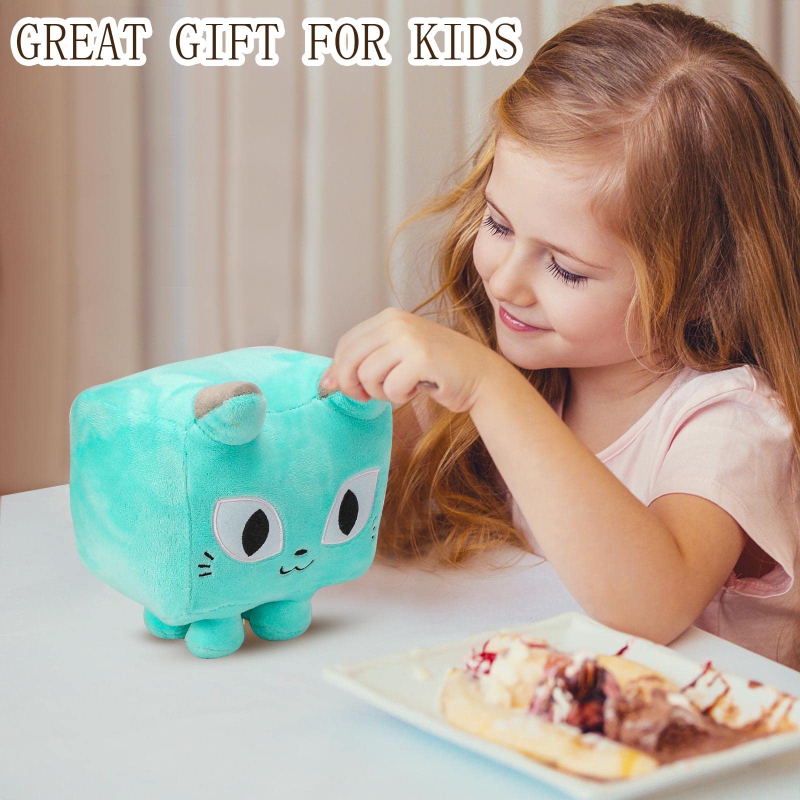 Buy Big Games Cat Plush, 7 Inch Pet Simulator X Cat Plush Huge Cat