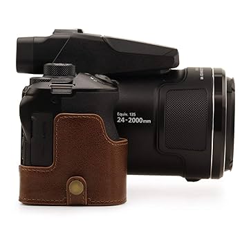 Amazon.co.jp: MegaGear-Nikon Coolpix P950と互換性のある本物