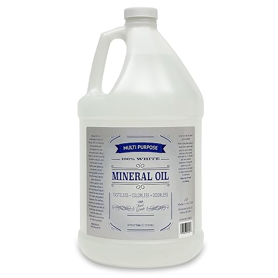 زيت معدني ، 1 جالون ، USP Food Grade ، 100٪ نقي ، لا طعم له ، عديم اللون ، عديم الرائحة ، متعدد الأغراض ، العناية بالبشرة ، مستحضرات التجميل ، الخشب والمزيد!