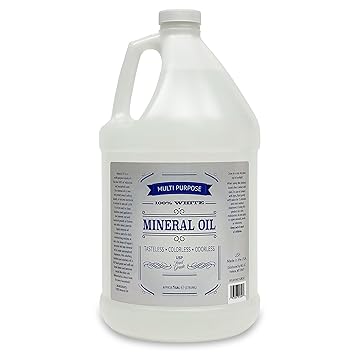 زيت معدني ، 1 جالون ، USP Food Grade ، 100٪ نقي ، لا طعم له ، عديم اللون ، عديم الرائحة ، متعدد الأغراض ، العناية بالبشرة ، مستحضرات التجميل ، الخشب والمزيد!