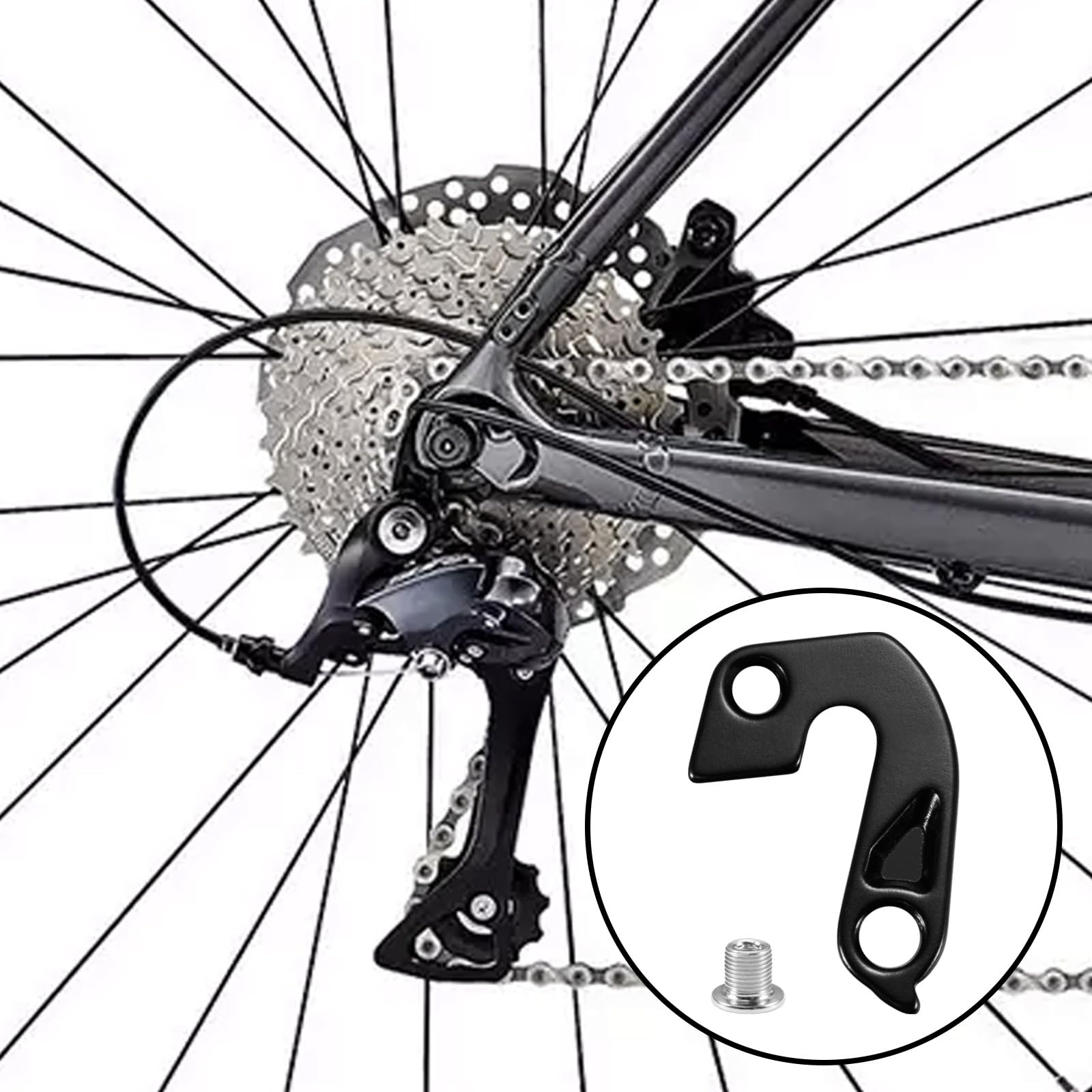 Patte De Dérailleur Vélo Specialized - Compatible Stumpjumper, Kenevo, Enduro, Demo, Epic | Référence S172600001 | Aluminium Durable - 2