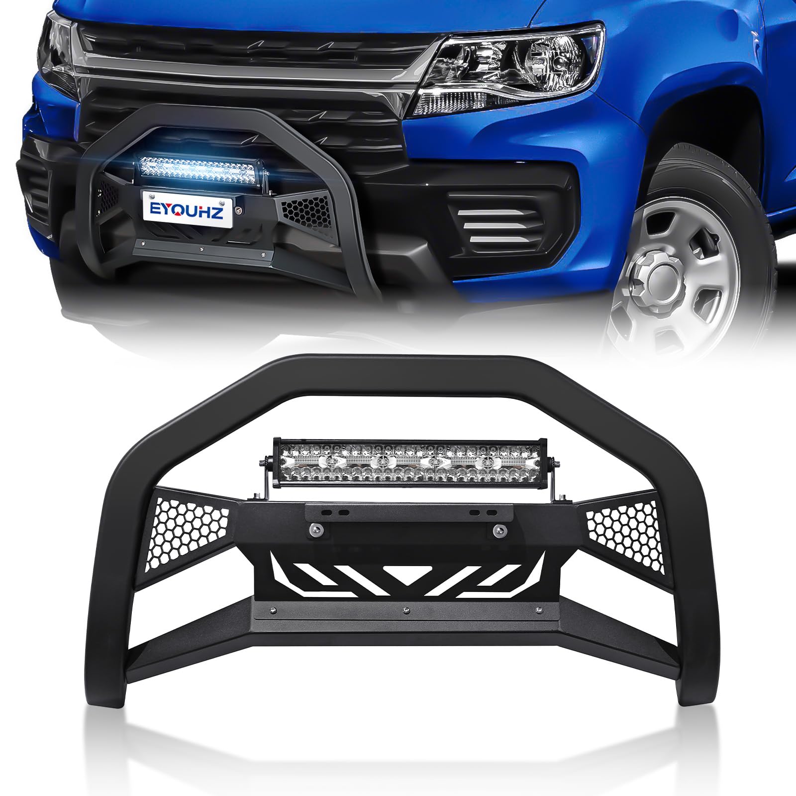 Bull Bar Compatible with 2015-2022 Chevy Colorado &amp; GMC Canyon