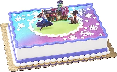 Miniatura 8 de DecoSet® Disney Encanto Cake Topper, kit de decoración de tartas, juego de 3 piezas