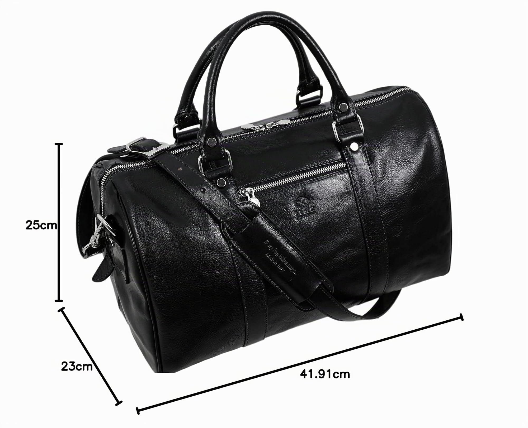 Reisetasche aus Leder - Weekender Herren und Damen - Hochwertige Reisetaschen - Edel & Elegant - Time Resistance