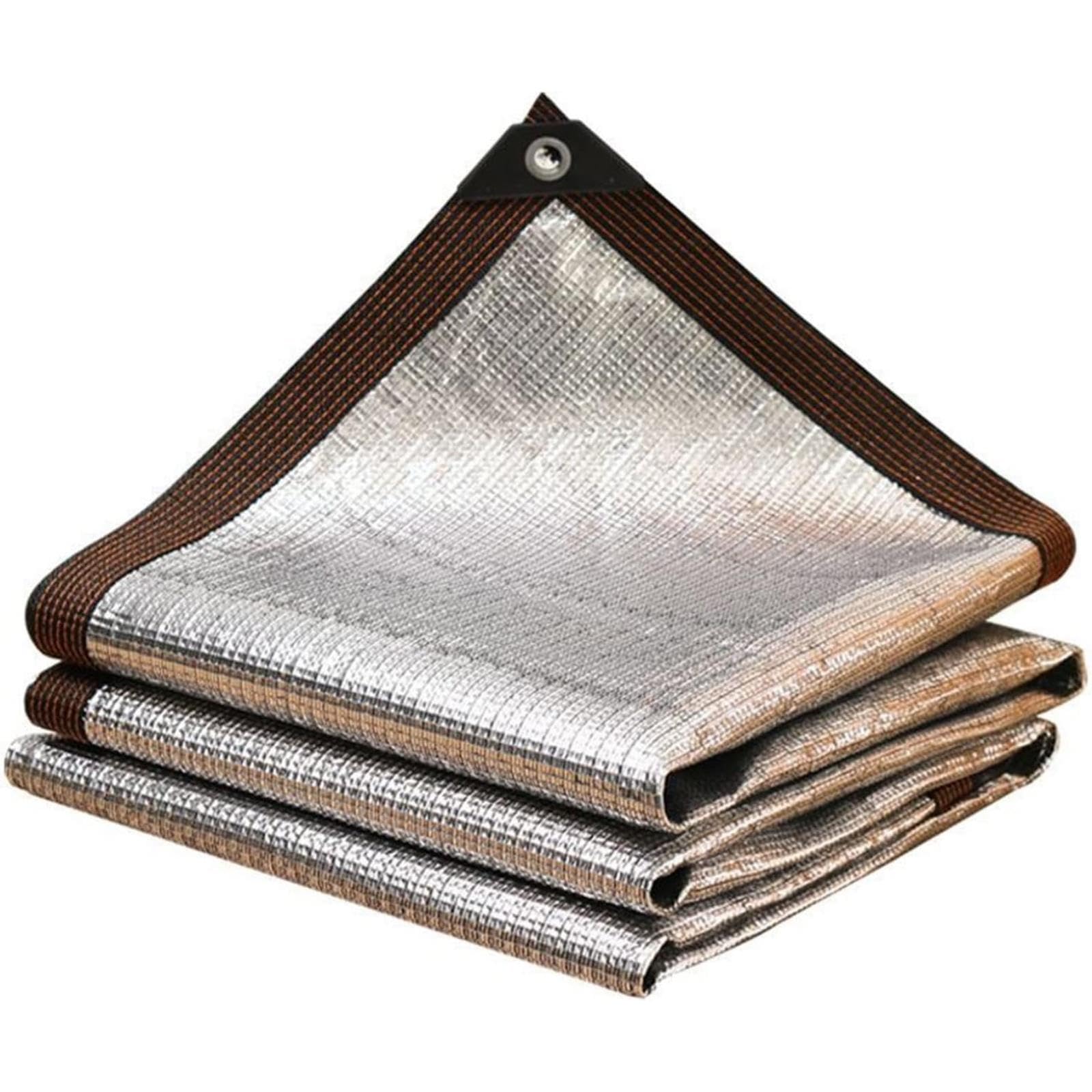 Toile d'ombrage Robuste avec œillets, Protection UV, pour Jardin, terrasse, Porche et espaces extérieurs - 8 m x 12 m (26,2 pi x 39,3 pi)