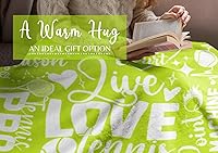 Vista 3 de InnoBeta Regalos de tenis: manta temática de tenis para hombres, mujeres, niños, niñas y jugadores