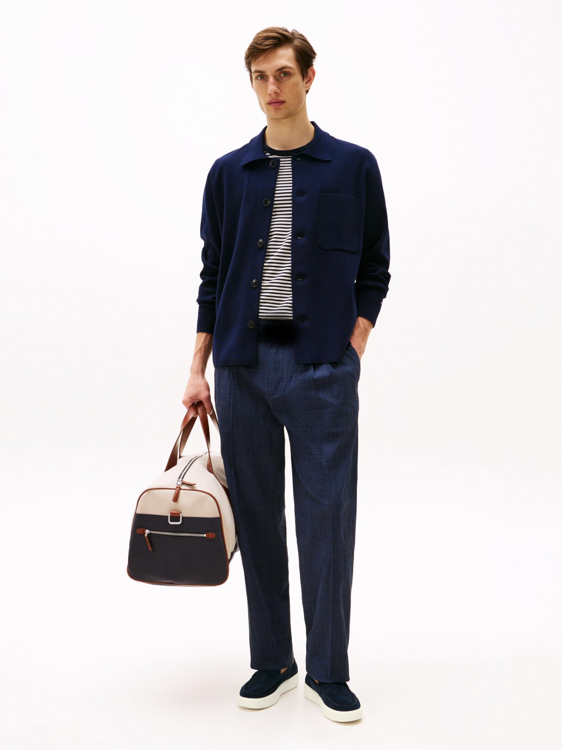 Tommy Hilfiger Mężczyźni Modern Light Hybrid Suede LoaferMokasyny