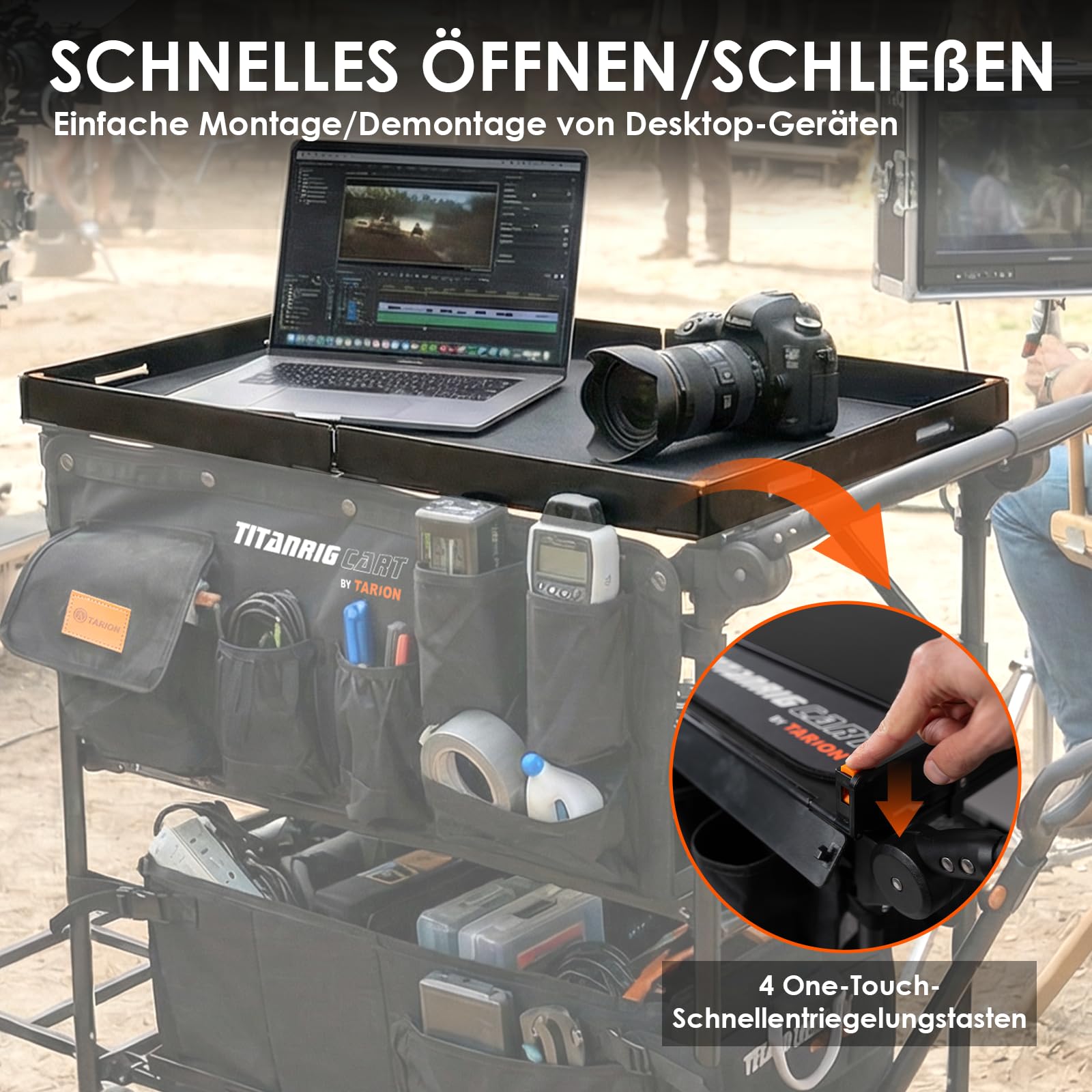Tarion Regal für Titanrig Cart Pro Kamerawagen Filmwagen – Bild 3