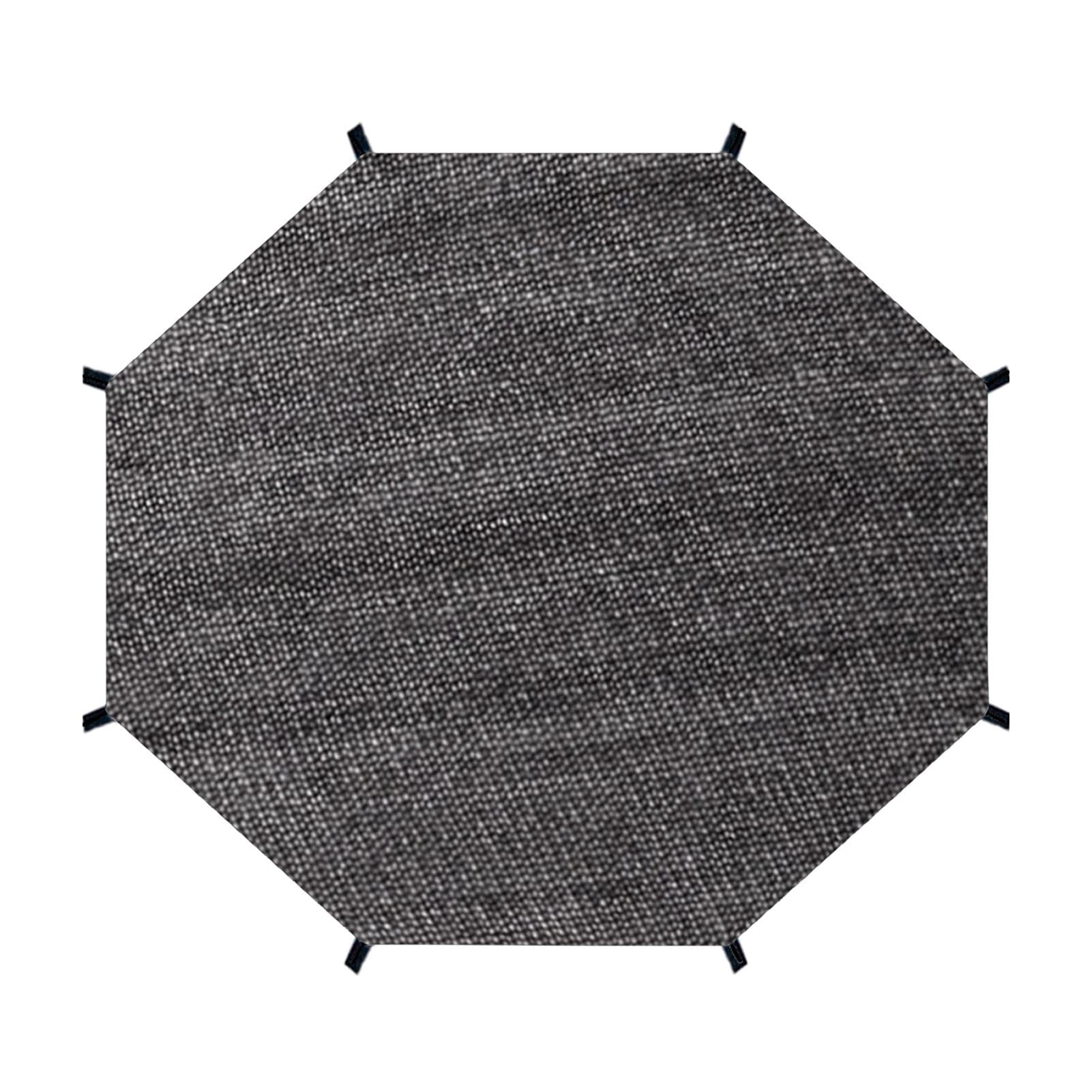 Nuyhgtr Trampoline Sunshade Net, Round Trampoline Sunshade Cover, Mesh Material Trampoline Protective Tool, Trampoline UV Protection Cover, Outdoor Sunshade Net For Trampolines