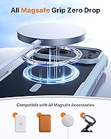 Vista 576 de Diaclara - Funda diseñada para iPhone 15 Plus de 6.7 pulgadas, transparente, cuerpo completo, con protector de pantalla, resistente de protección