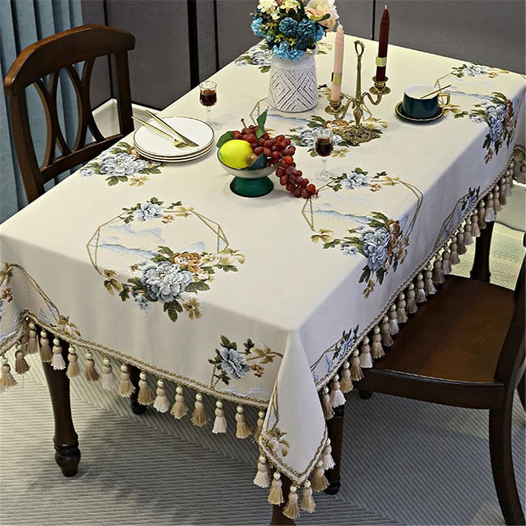 Nappe de table basse style européen Argento 140x140 protège et sublime votre salon