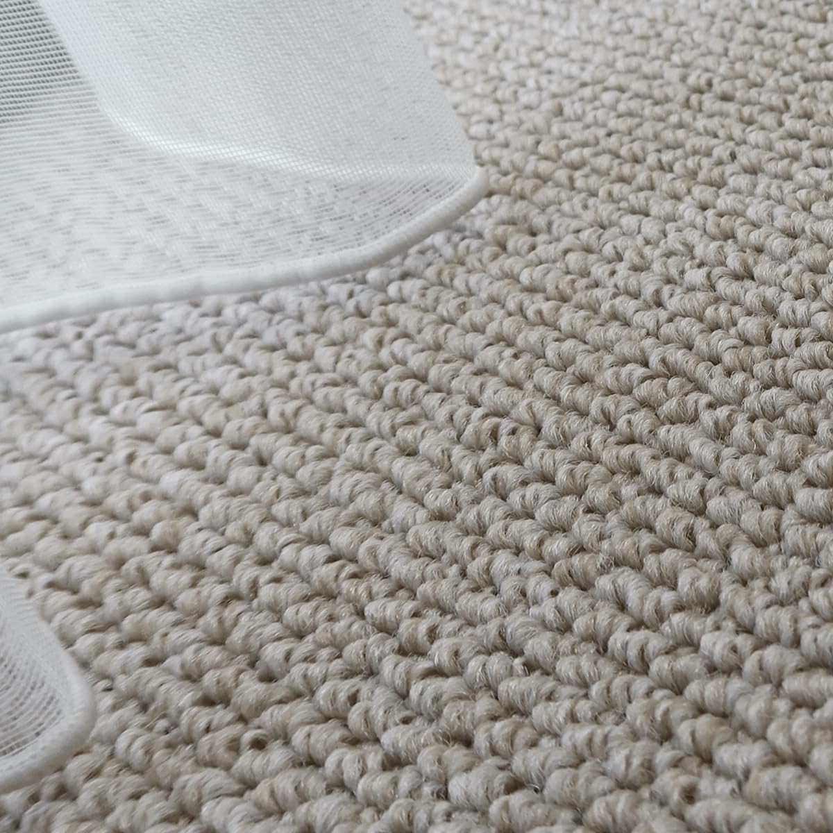 カーペット ローズグレー 楕円 楕円形 オーバル 130&times;190 受注生産 日本製 T-MF