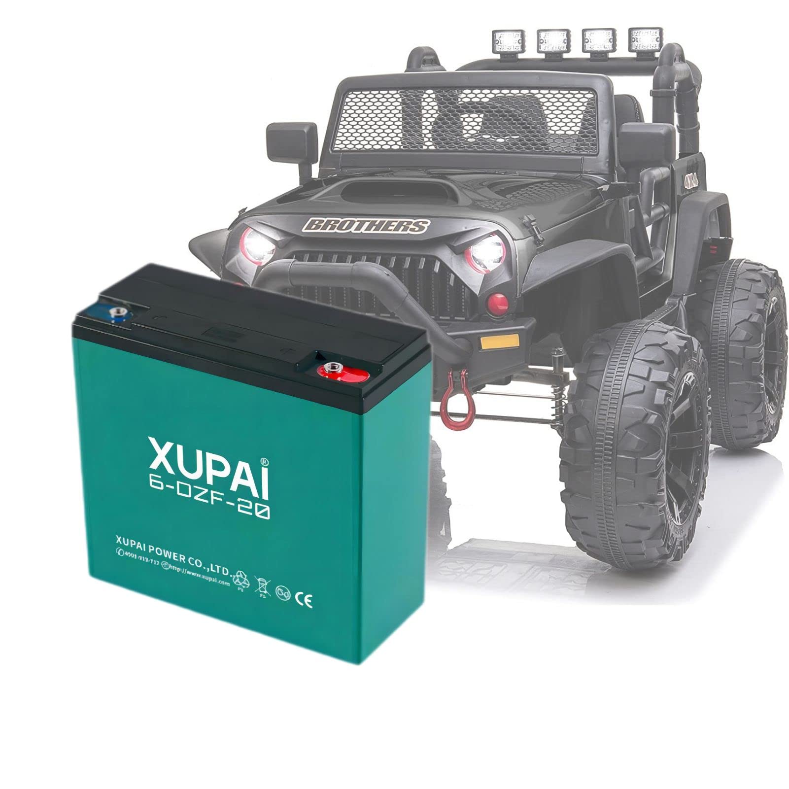 Blei Gel Batterie A1,12V 20Ah, AGM Batterie Akku, Blei-Gel-Akku, Akku-Blei-Gel, Motorrad Batterie, 12v AGM, Wartungsfrei, Akku