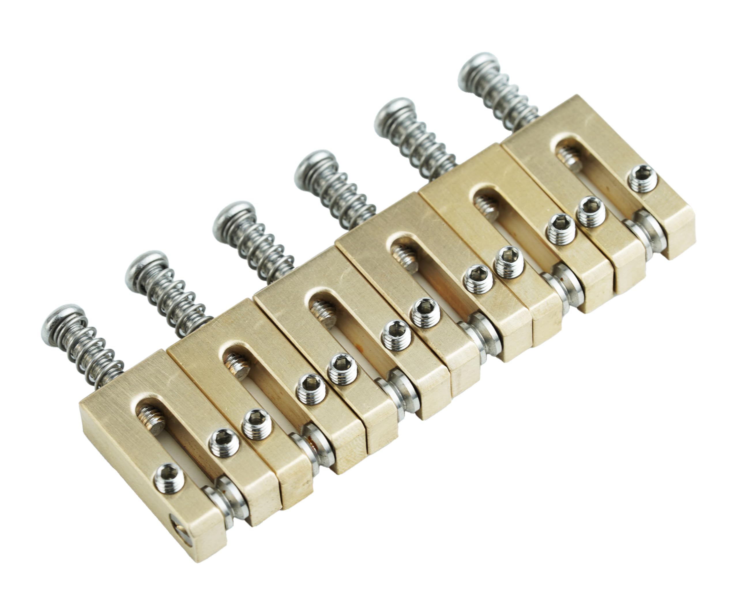 Amazon | Guyker Brass Bridge Saddles - 10.5mm ローラーブリッジ