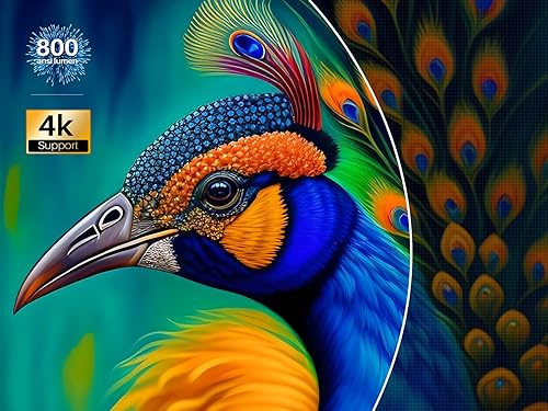 Miniatura 3 de GooDee Proyector inteligente 4K con WiFi 5G y Bluetooth, certificado NetflixAmazn Prime Video, Dolby Audio, proyector exterior 800ANSI, proyector de