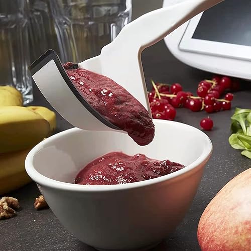 Miniatura 5 de Fdit Espátula giratoria y cabezal cortador para TM5 TM6 TM31 Cubierta de herramienta Protector deflector Set Rotary Scraper Espátulas de cocina