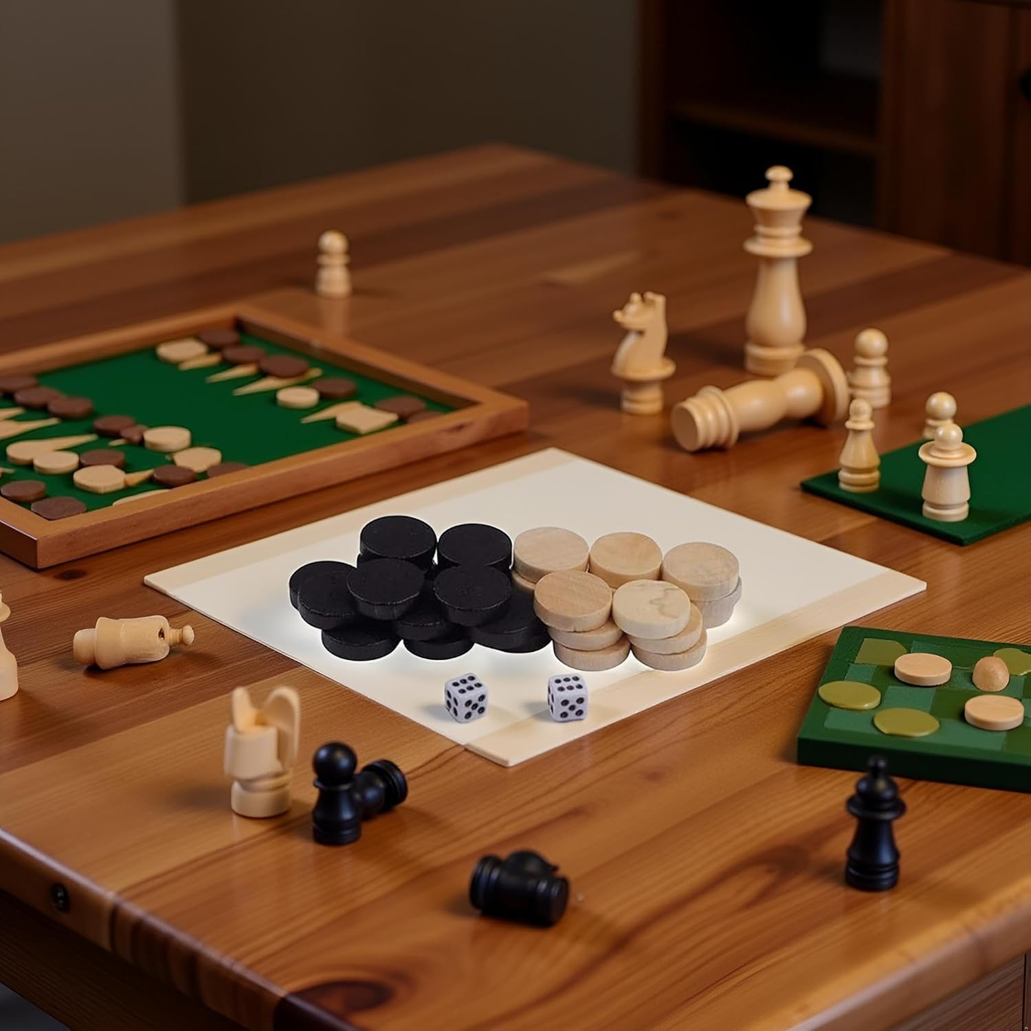 32Pcs Two-Tone Game Chess Piece - Image 5