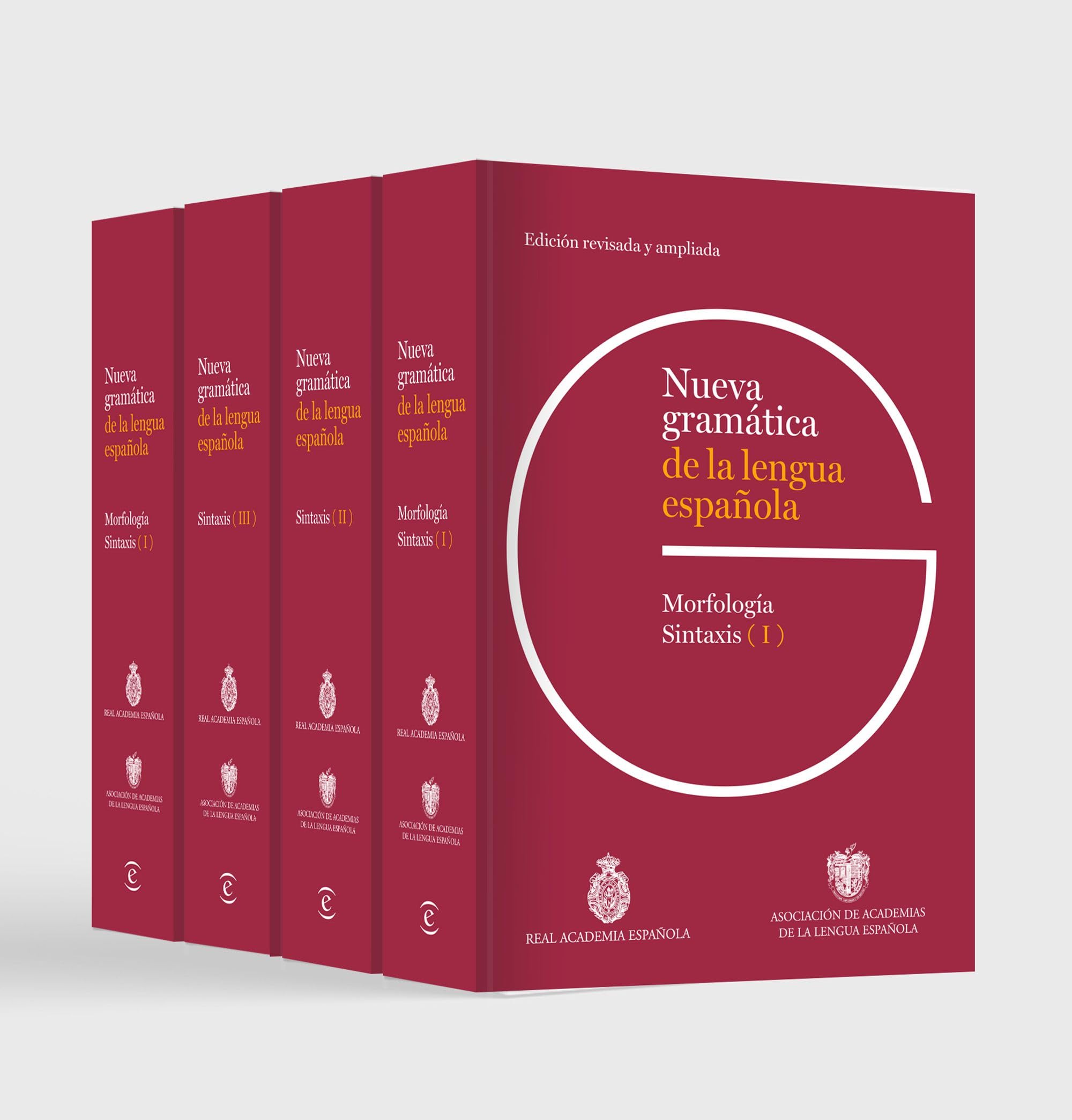 Nueva gramática de la lengua española. Edición revisada y ampliada PACK 4 TOMOS (NUEVAS OBRAS REAL ACADEMIA)