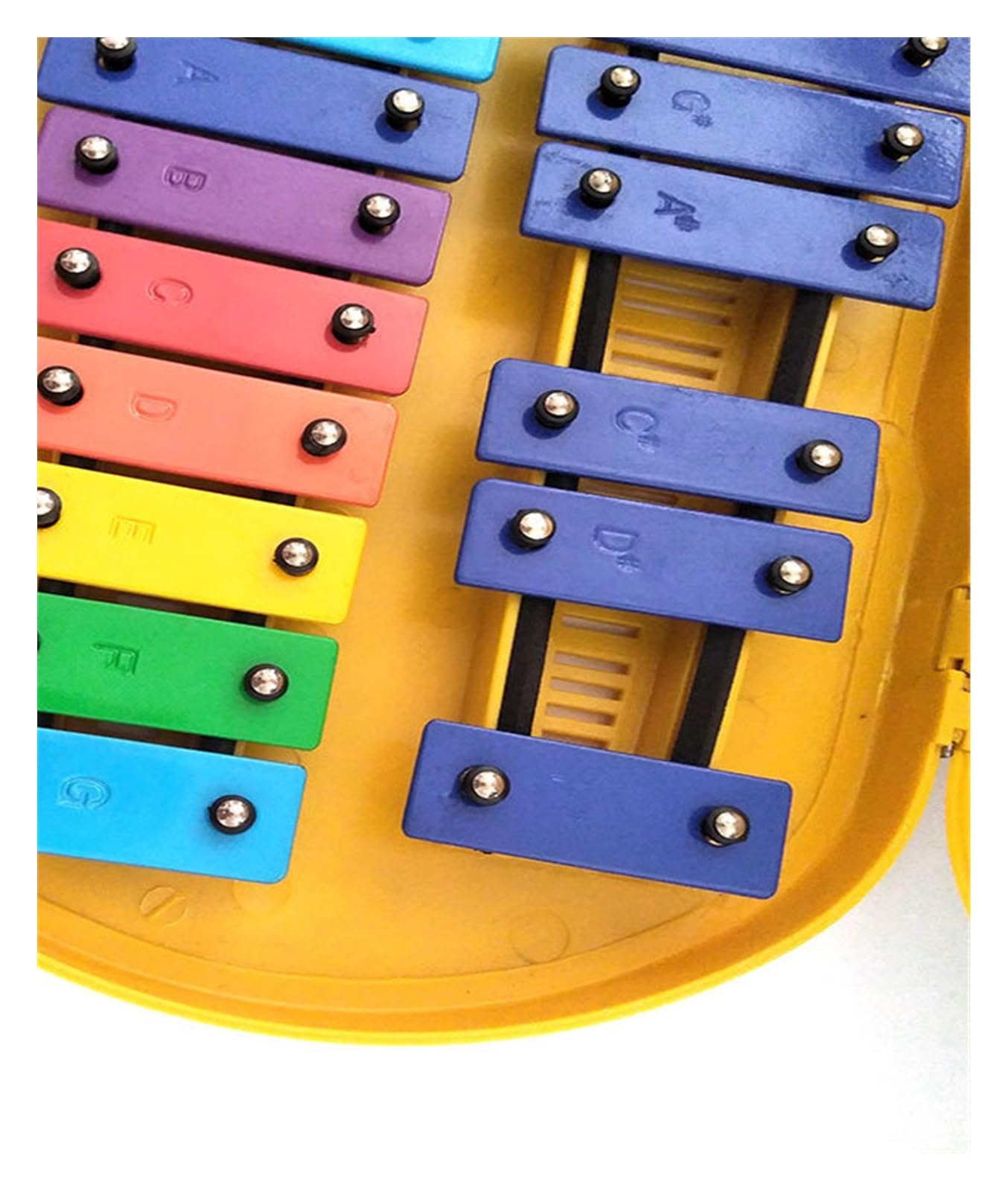xilofono ​Legno Strumento A Percussione Glockenspiel con Piastra in Alluminio A 25 Toni Adatto A Studenti Principianti