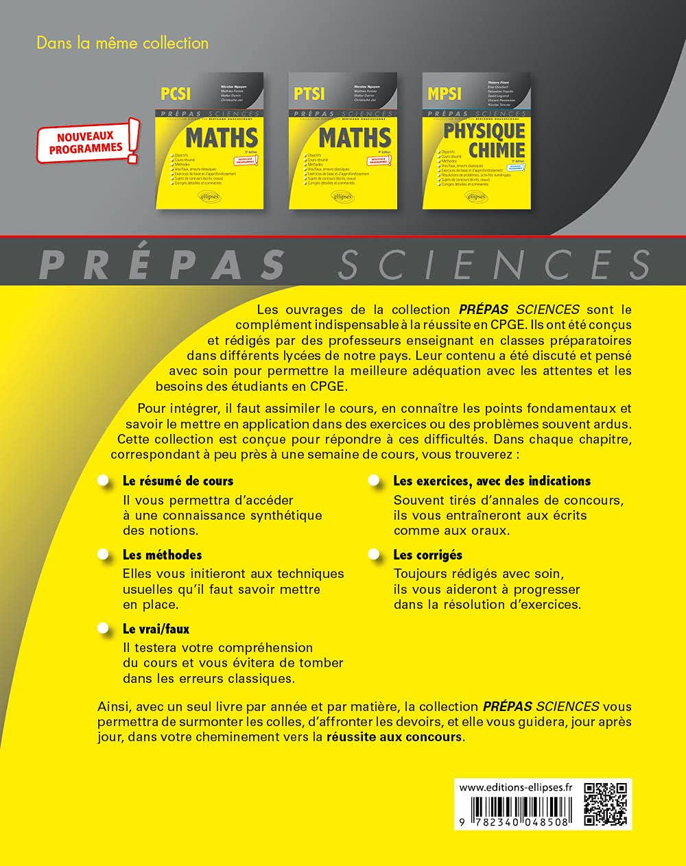 Mathématiques MPSI/MP2I - Programme 2021