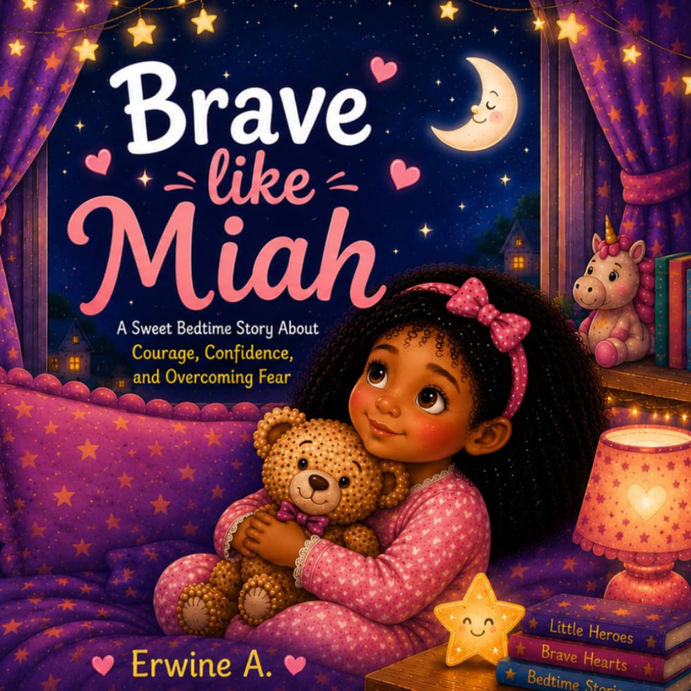 Brave like Miah: A Sweet Bedtime Story About Courage, Confidence, and Overcoming Fear