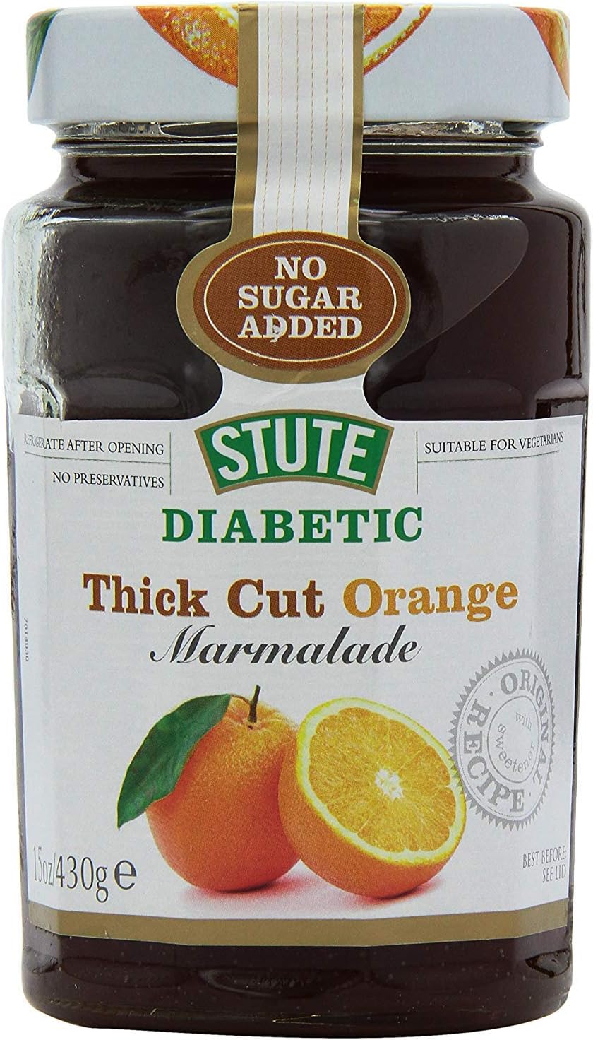 Stute Diabetic Thic Orange Marmalade 430g X 5 (Pack of 5)
