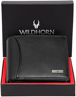 unisex-adult Leather Wallet for Men Bi-Fold Wallet