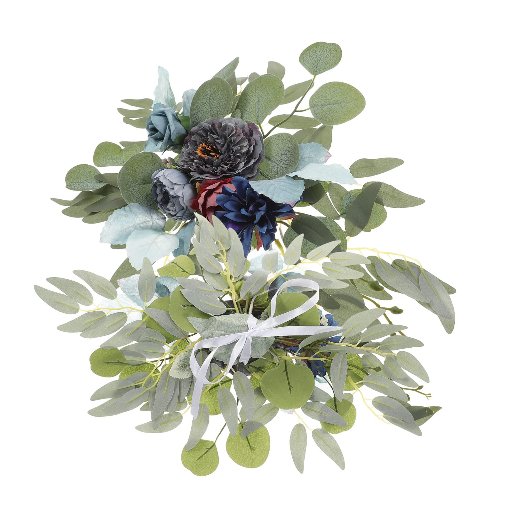 jojofuny Künstliche Hochzeitsbogen Blumen 2 Stück aus Seidenstoff für Deko | Pp und Schaumstoffdetails, Pflegeleicht und Verwelkungsfrei, für Outdoor und Tischmitte, Elegant und Ansprechend