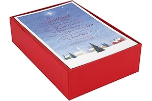 Hallmark Boxed Christmas Cards with Envelopes: Church Blessings