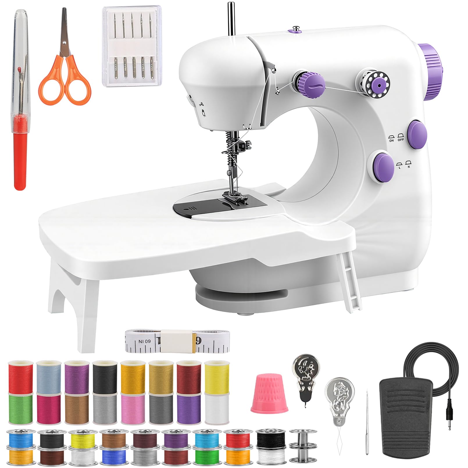 Kids Sewing Machine - Portable Electric Mini Sewing Machine for Beginners